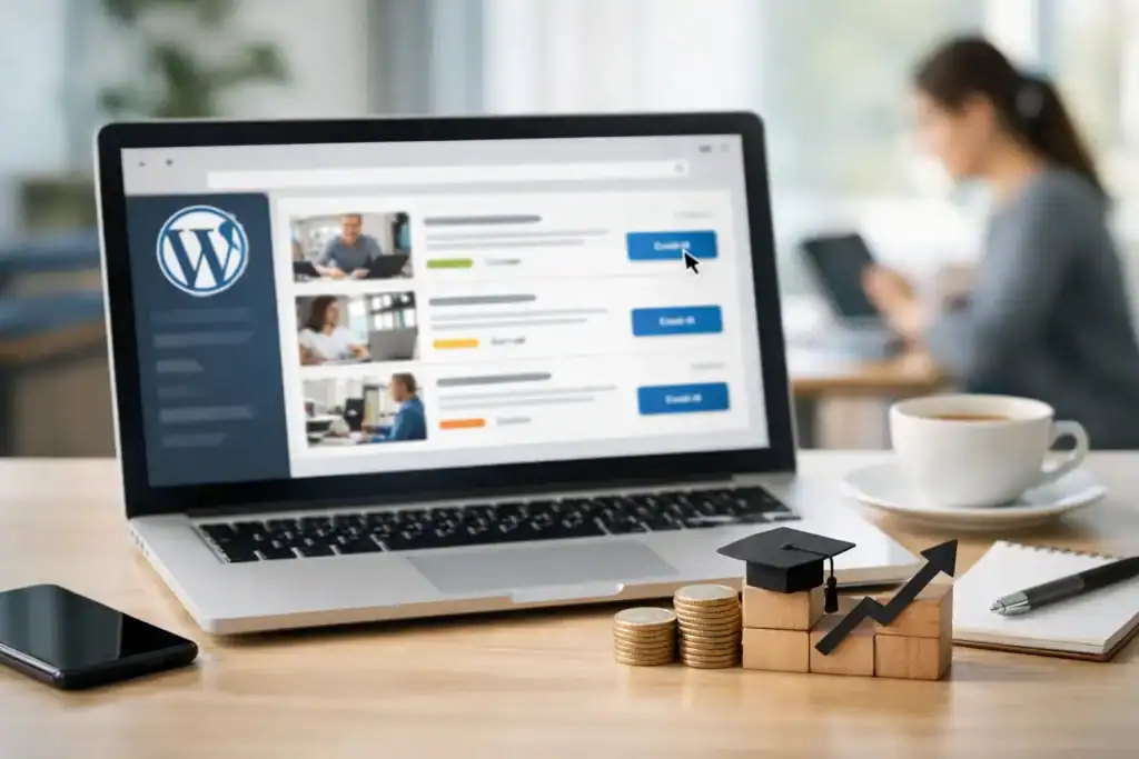 How a WordPress Course Enrollment Plugin Drives Sales